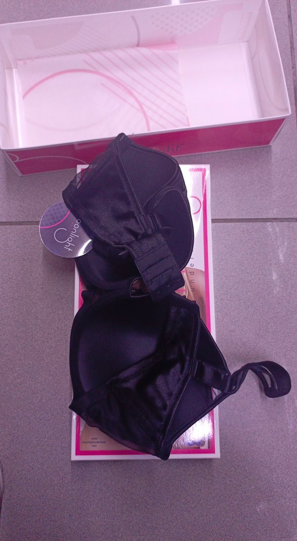 siyah Mini Göğüs Korse Siyah Sütyen - Görsel 2