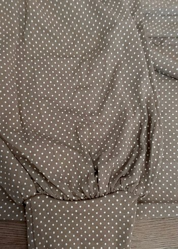 Bej Bol Kesim kız çocuk Kumaş şalvar - Görsel 3