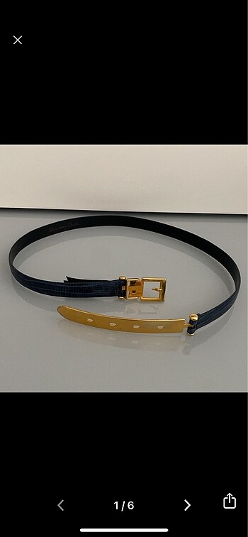 MASSIMO DUTTI KADIN DERİ KEMER