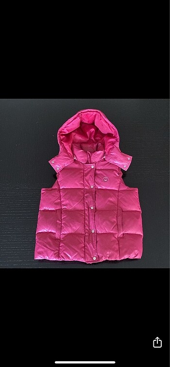 BENETTON KIZ ÇOCUK ŞİŞME YELEK