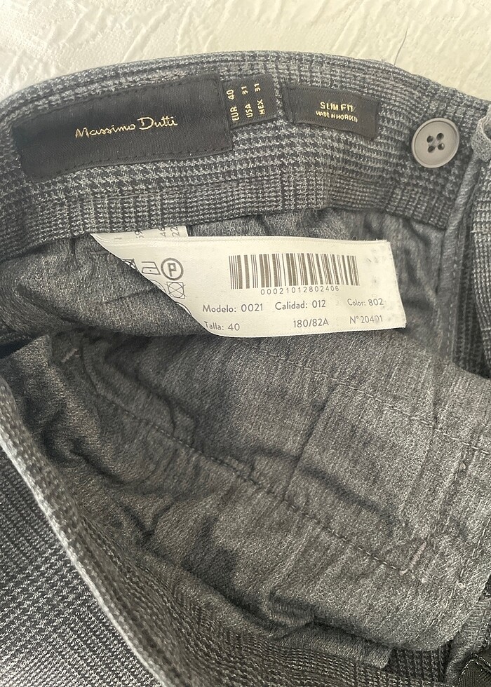 MASSIMO DUTTI ERKEK PANTOLON - Görsel 5