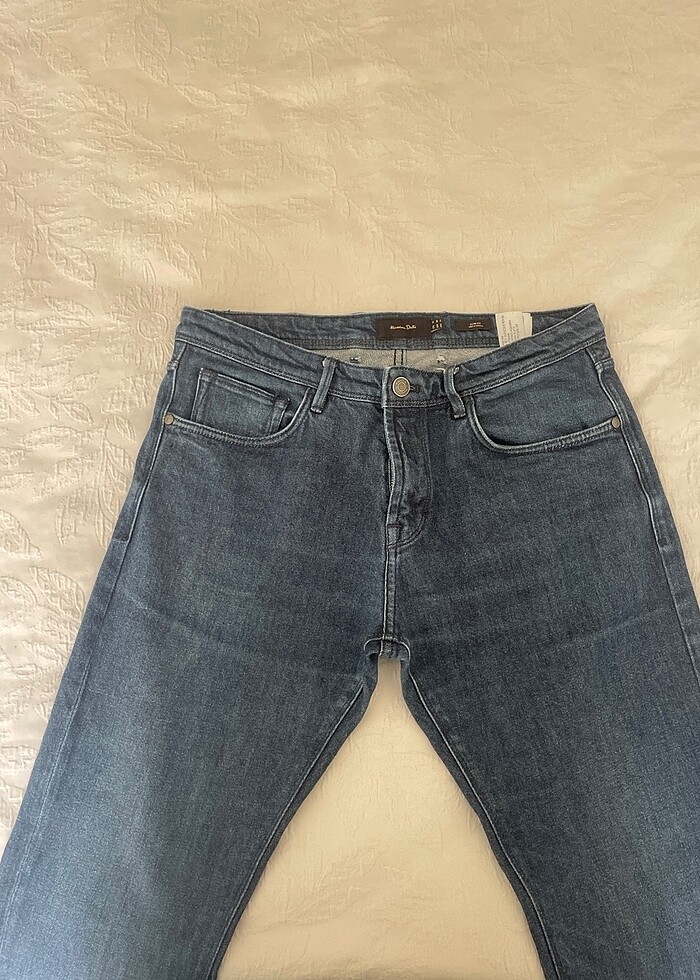 MASSIMO DUTTI ERKEK SLIM FIT JEAN PANTOLON - Görsel 2