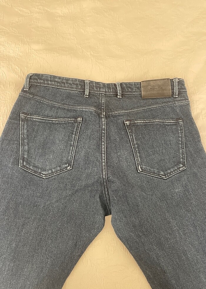 MASSIMO DUTTI ERKEK SLIM FIT JEAN PANTOLON - Görsel 4
