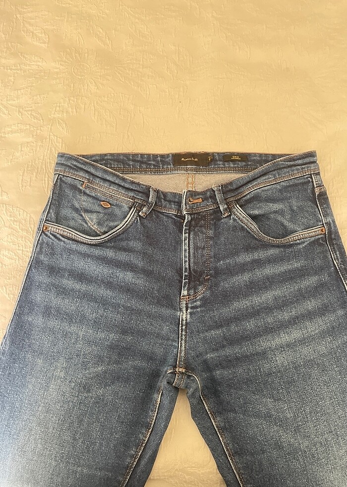 MASSIMO DUTTI ERKEK SLIM FIT JEAN PANTOLON - Görsel 2