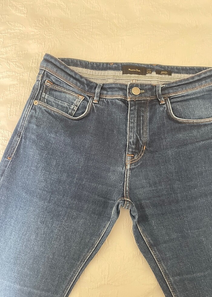 MASSIMO DUTTI ERKEK SLIM FIT JEAN PANTOLON - Görsel 2
