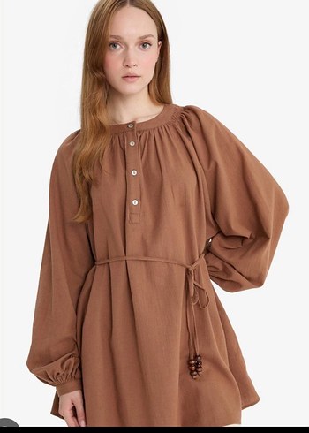 Bohem Salaş Midi Tunik - Görsel 2