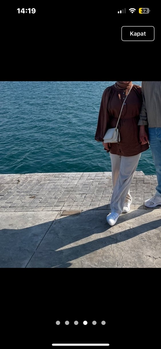 Bohem Salaş Midi Tunik - Görsel 4