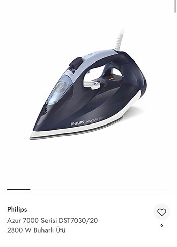 Philips Azur 7000 Serisi 2800W Buharlı Ütü