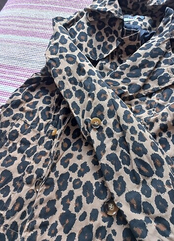 l Beden leopar ceket