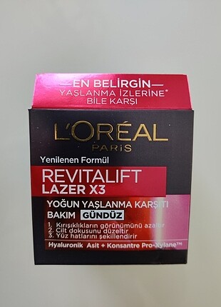 Loreal Paris Revitalift Lazer x3 Gündüz