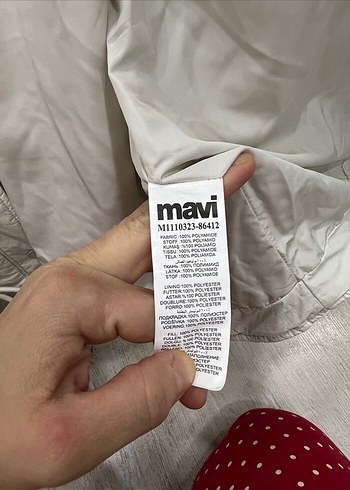 m Beden Mavi kadın Beli Bağcıklı Beyaz Kapitone Oversize Ceket