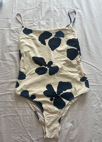 Zara Home Kadın Beyaz İnce Askılı Mayo L beden - Görsel 3