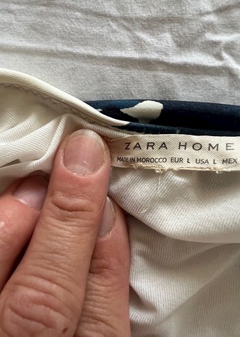 Zara Home Kadın Beyaz İnce Askılı Mayo L beden - Görsel 6