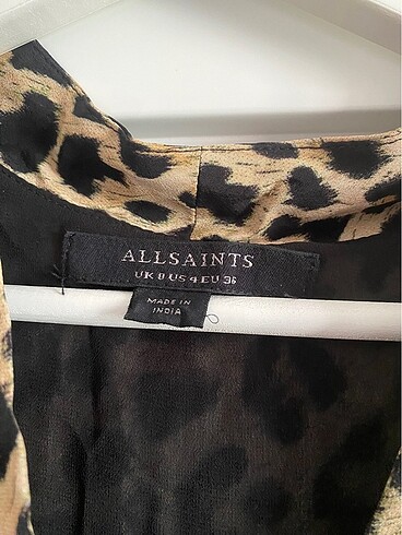 s Beden ALLSAINTS ELBİSE
