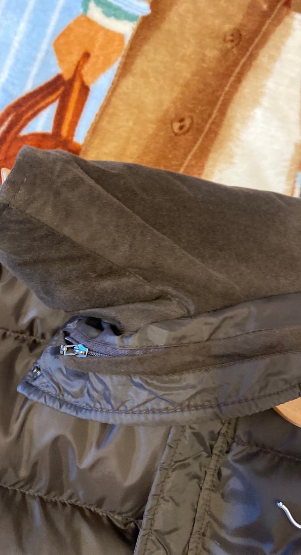 Düğmeli Kahverengi Süet Erkek Yelek - Görsel 4