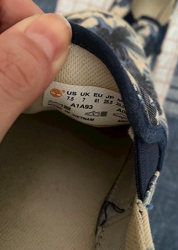 Timberland Erkek Mavi Bağcıklı Espadril - Görsel 4