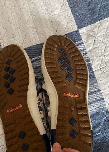 Timberland Erkek Mavi Bağcıklı Espadril - Görsel 3