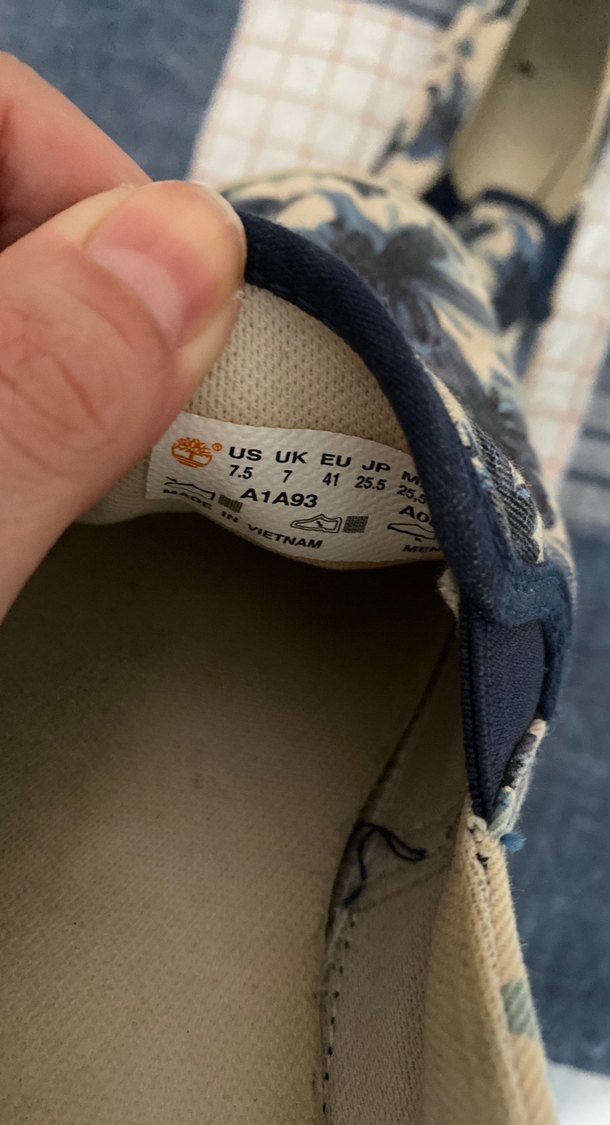 Timberland Erkek Mavi Bağcıklı Espadril - Görsel 4