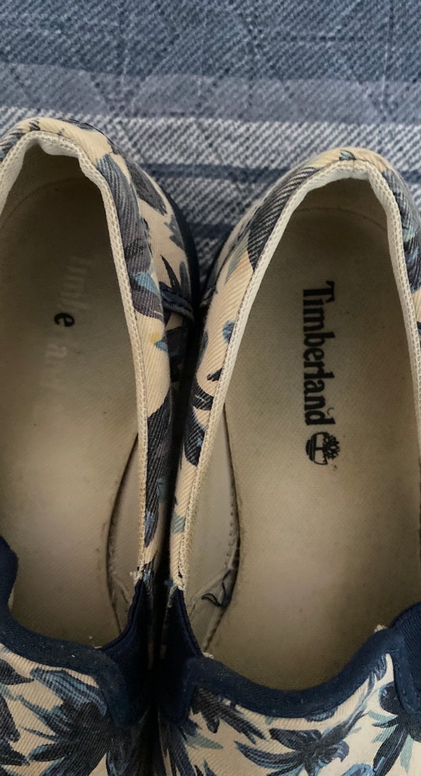 Timberland Erkek Mavi Bağcıklı Espadril - Görsel 2