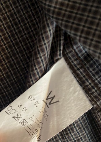 Kahverengi Düğmeli Erkek Ofis Gömleği - Görsel 5