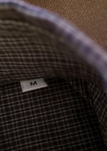 Kahverengi Düğmeli Erkek Ofis Gömleği - Görsel 4