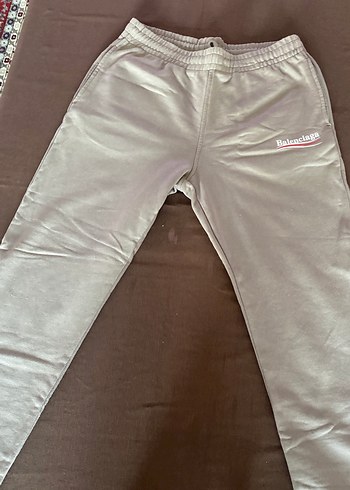Balenciaga Gri Unisex Sweatpant Rahat Kesim