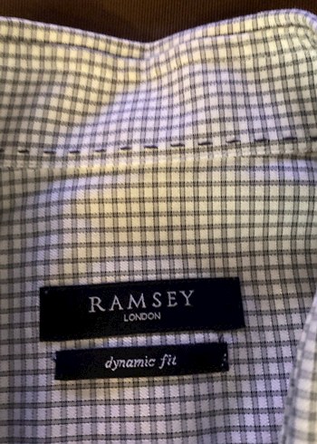 Düğmeli Gri Erkek Gömlek ramsey marka - Görsel 4