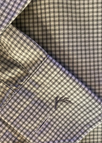 Düğmeli Gri Erkek Gömlek ramsey marka - Görsel 2