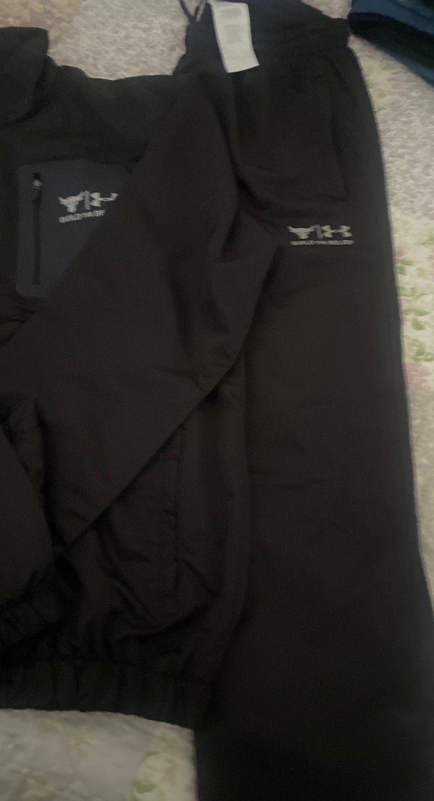 Erkek Siyah Fermuarlı eşofman takımı - Görsel 5