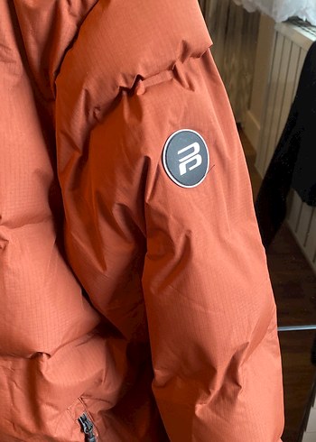 ErkekKahverengi Fermuarlı Midi Mont - Görsel 5