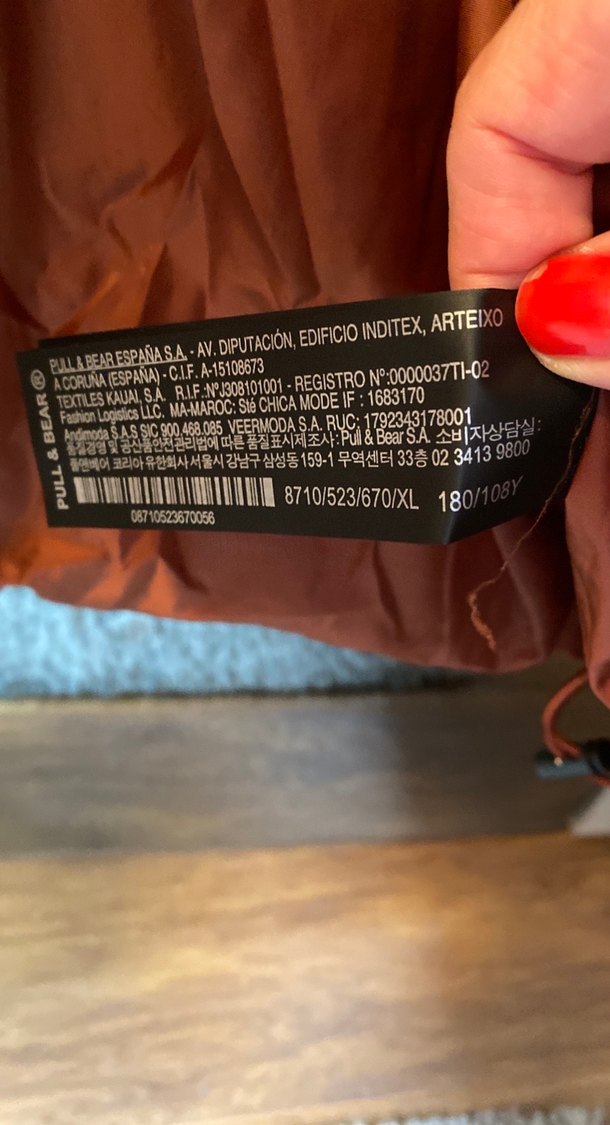 ErkekKahverengi Fermuarlı Midi Mont - Görsel 3