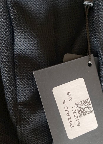 Erkek siyah prada pantolon - Görsel 2