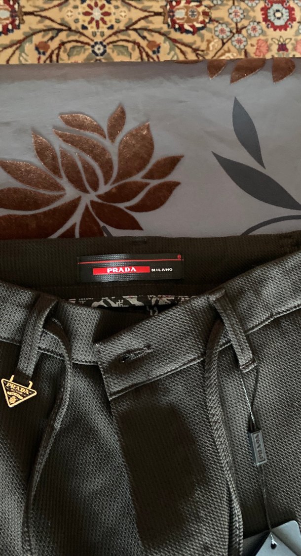 Erkek koyu kahverengi pantolln - Görsel 3