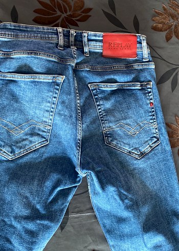 Günlük Mavi Denim Erkek Kot Pantolon - Görsel 5