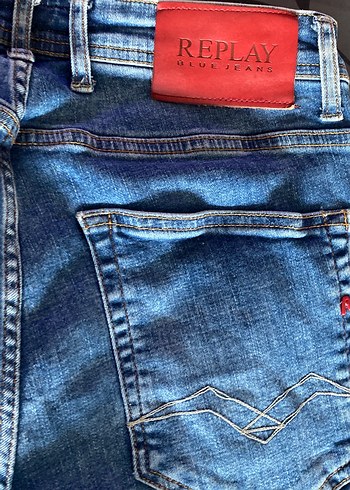 Günlük Mavi Denim Erkek Kot Pantolon - Görsel 6