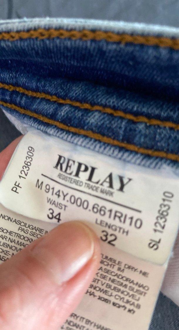 Günlük Mavi Denim Erkek Kot Pantolon - Görsel 3