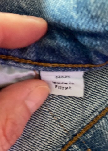 Mavi erkek kot pantolon - Görsel 3