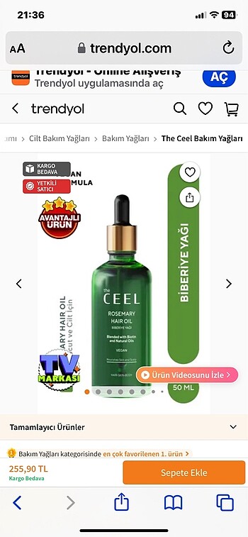 Diğer Ceel biberiye yağı