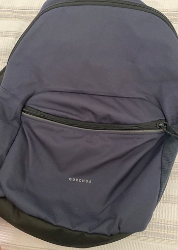 Mavi unisex Sırt Çantası Fermuarlı Basic