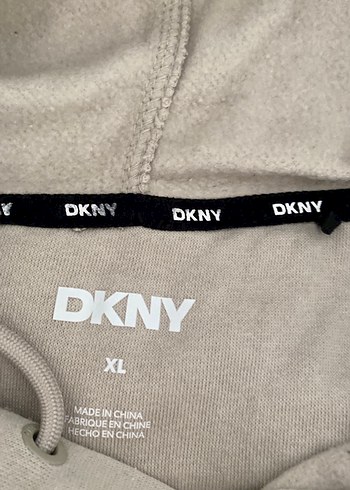 xl Beden gri Renk DKNY Gri erkwkKapüşonlu Sweatshirt