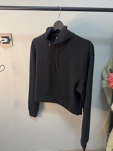 oysho crop sweat