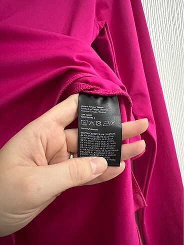 m Beden pembe Renk H&M Bodysuit