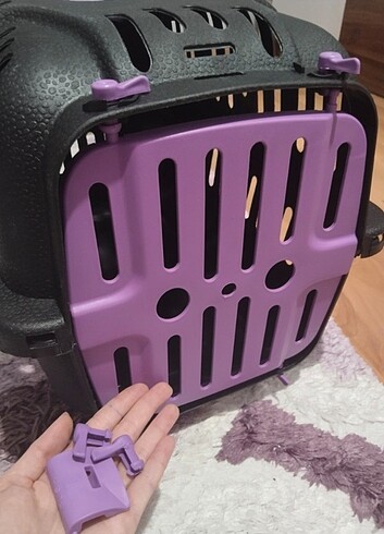 Kedi Köpek Taşıma Çantası Ve Tuvalet mama kabı