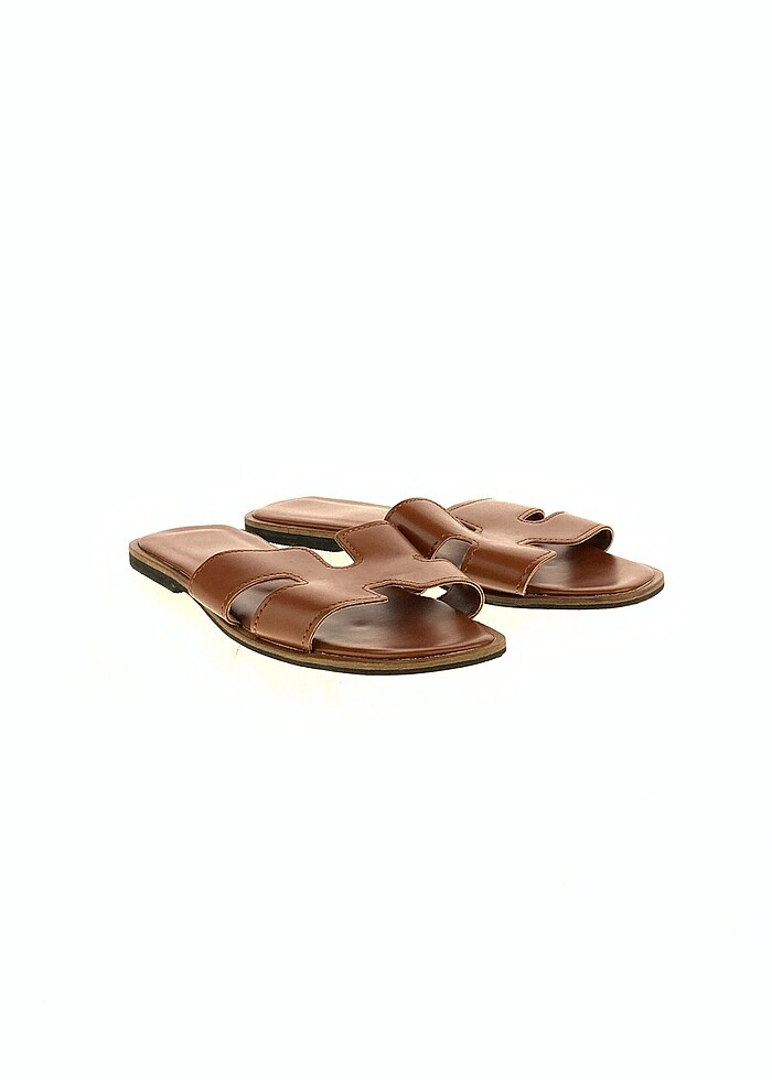 Hermes görünümlü Terlik - İndirimli. - Görsel 2