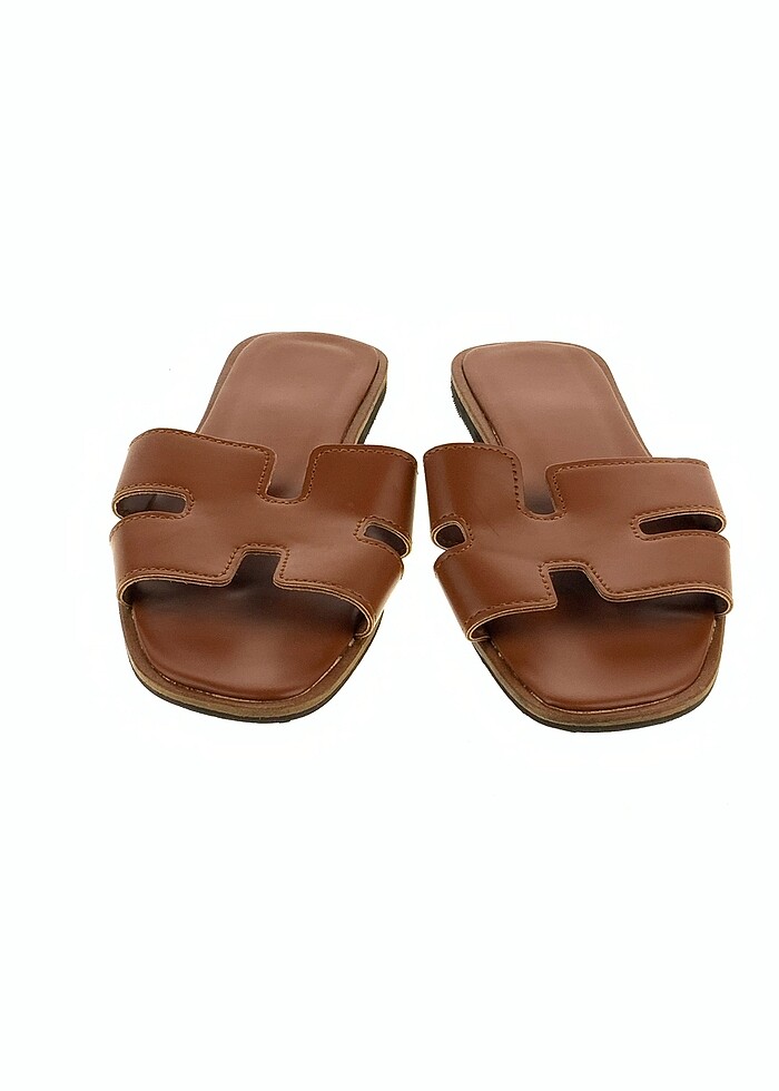 Hermes görünümlü Terlik - İndirimli. - Görsel 3