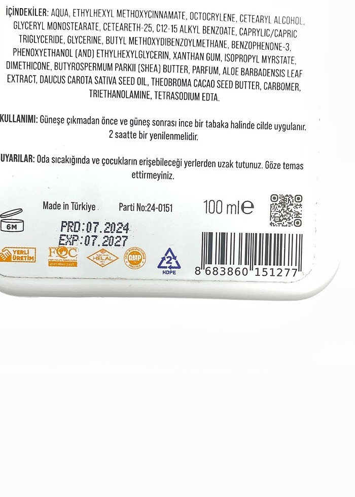 Vintage Love Güneş ürünleri & Bronzlaştırıcılar %70 İndirimli. - Görsel 2