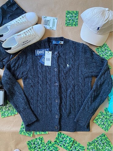 Kaşmir Ralph Lauren Orjinal