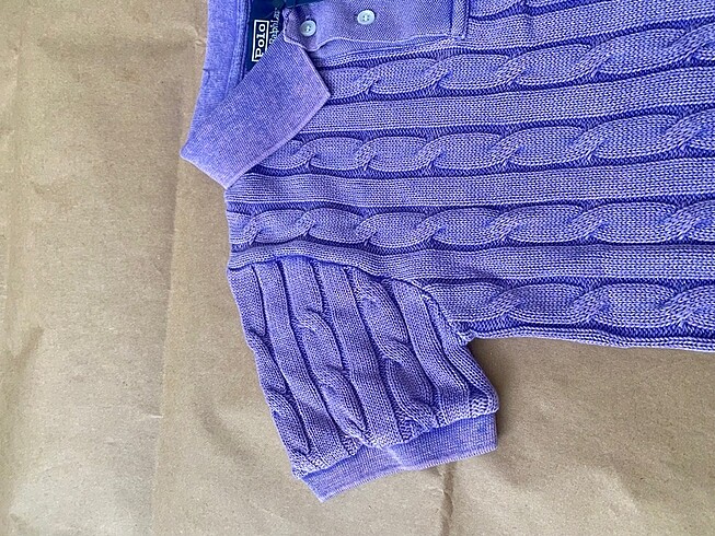 m Beden mor Renk Orjinal Ralph Lauren