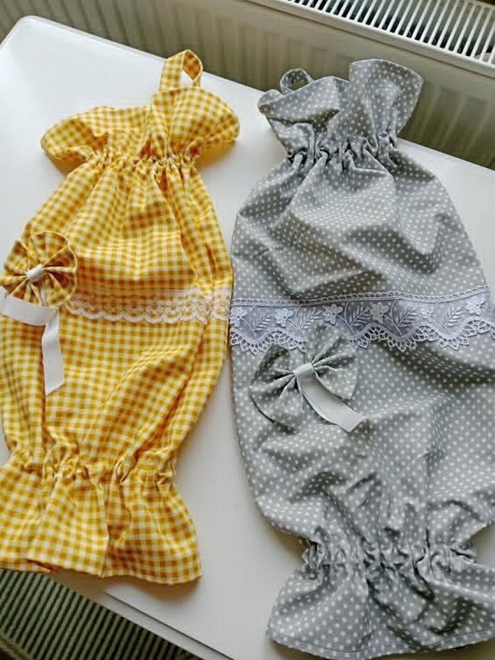 Pastel Kareli Bebek Kundak Seti - Görsel 2