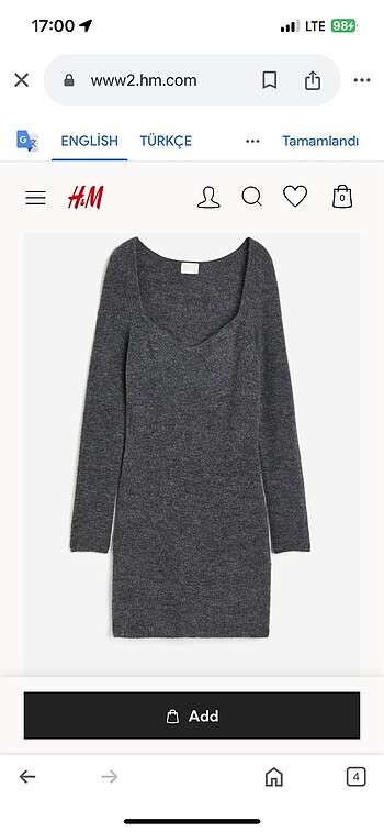 H&M elbise